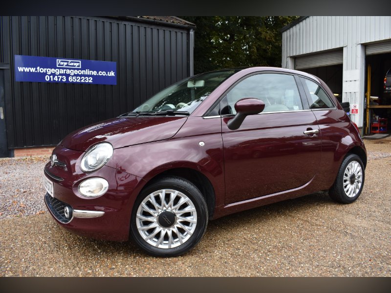 2019 Fiat 500 1.2 Lounge Hatchback 3dr Petrol Manual Euro 6 s/s 69 bhp